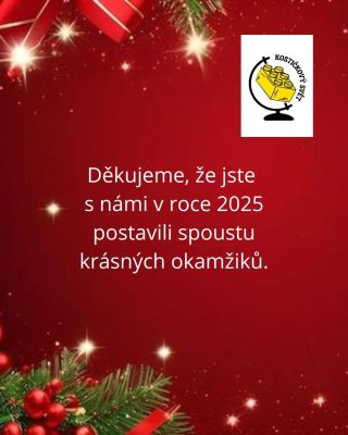 Klidné Vánoční svátky přeje Váš Kostičkový tým 🎄🎄🎄